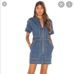 Free People denim dress